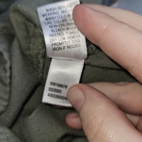 So Womans Green Long Sleeve Button Up Shirt Size XS - Picture 10 of 12